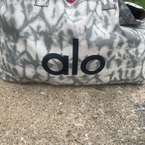 ALO Yoga Gray Tote Bag
